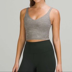 Lululemon Align Tank Top Heathered Rover in size 6 NWT